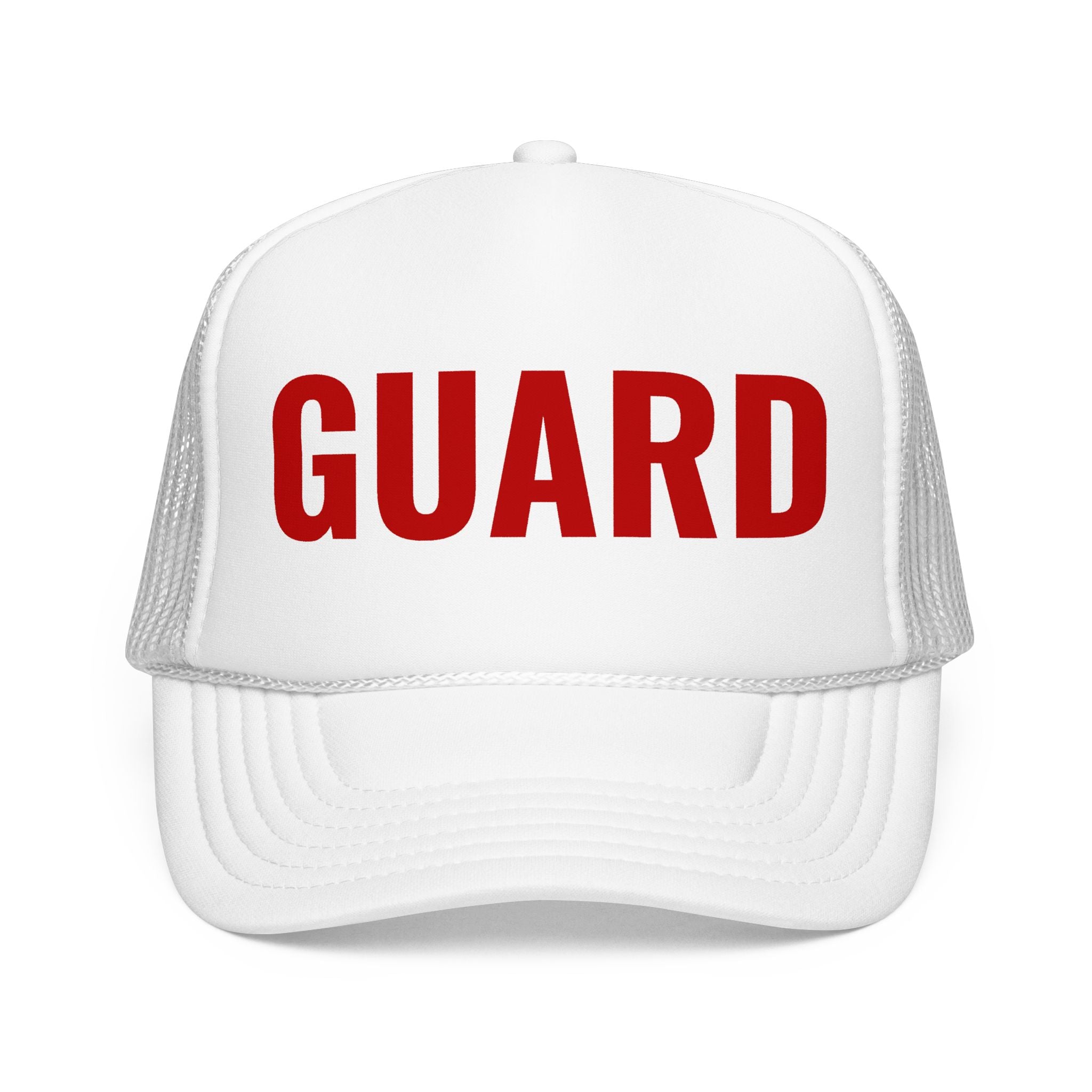 "Guard" Lifeguard Culture Foam Trucker Hat – Mesh Cap
