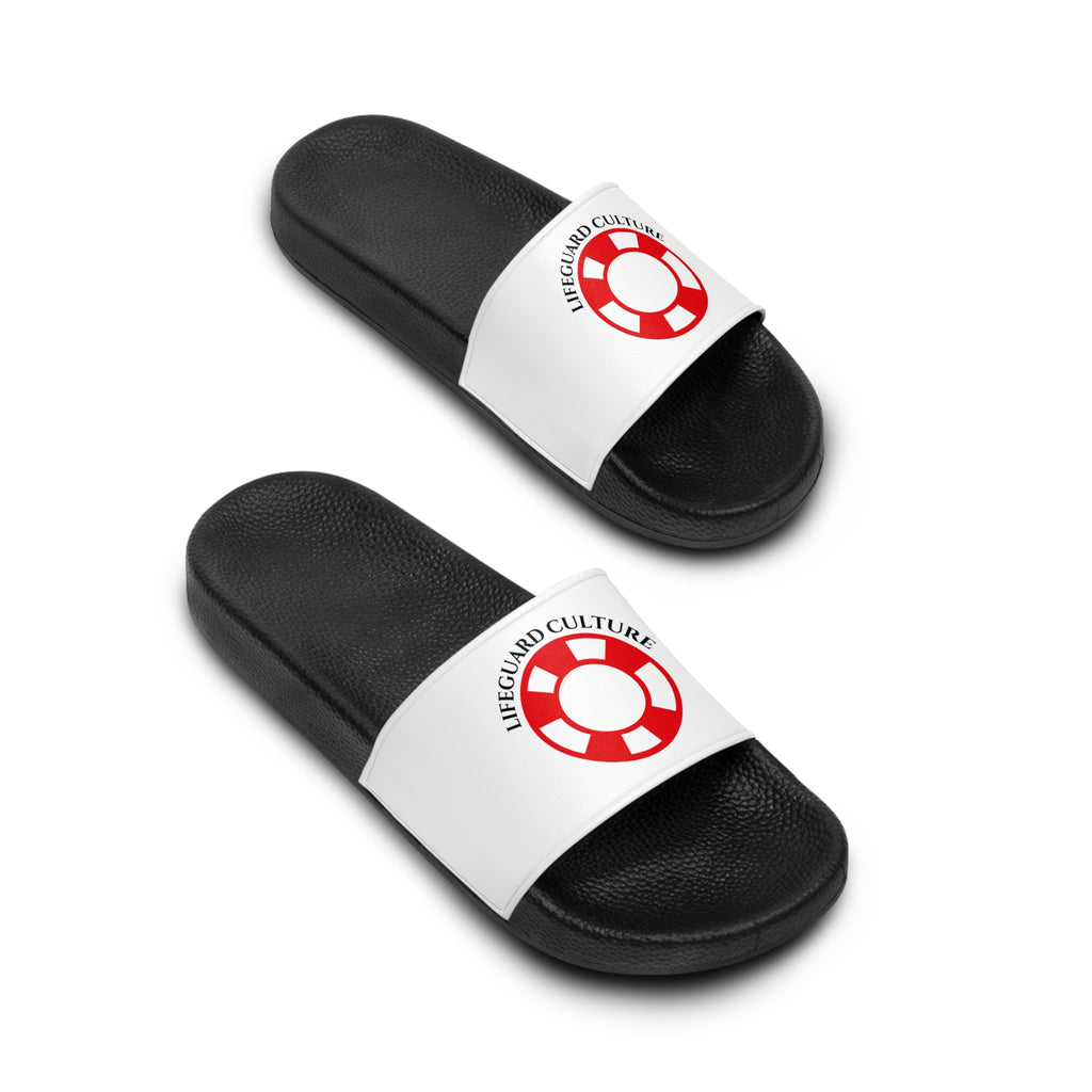 Lifeguard Cushion Slide Sandals — Women's Pool & Beach Slides