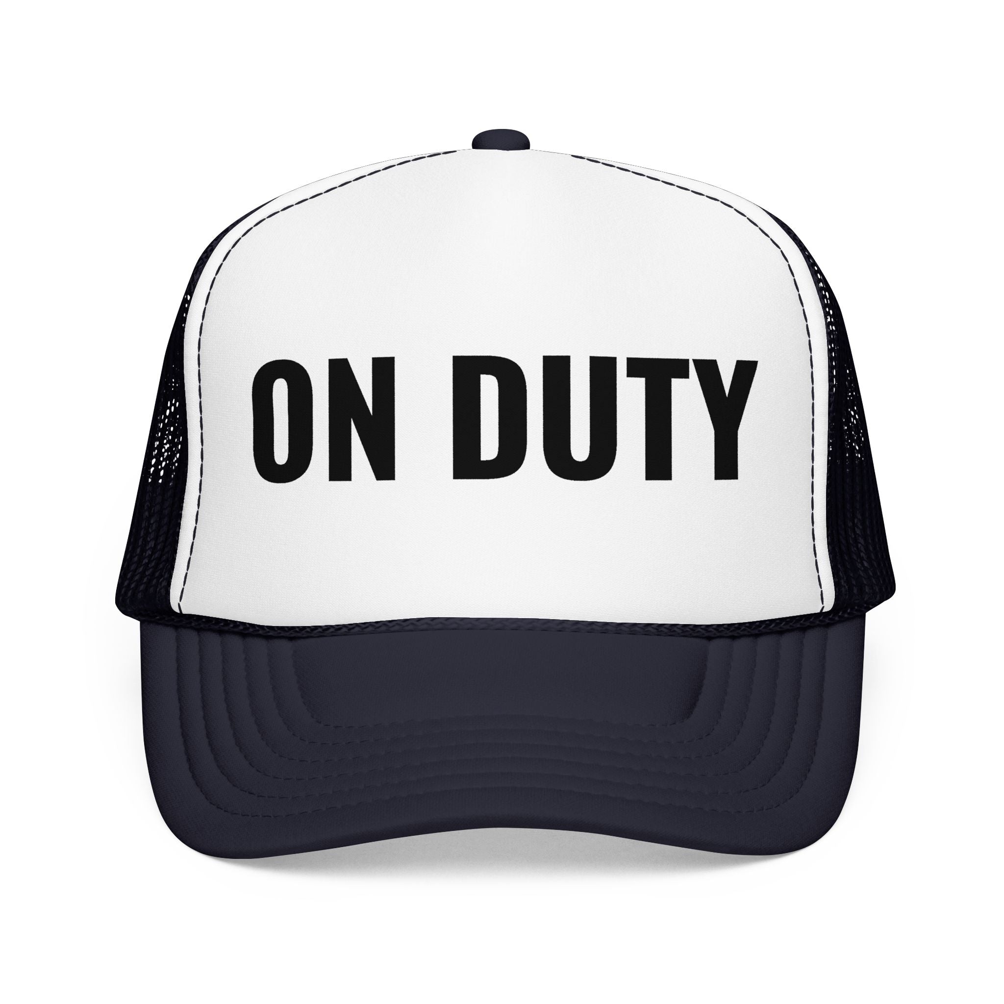 "On Duty" Lifeguard Culture Foam Trucker Hat – Mesh Cap