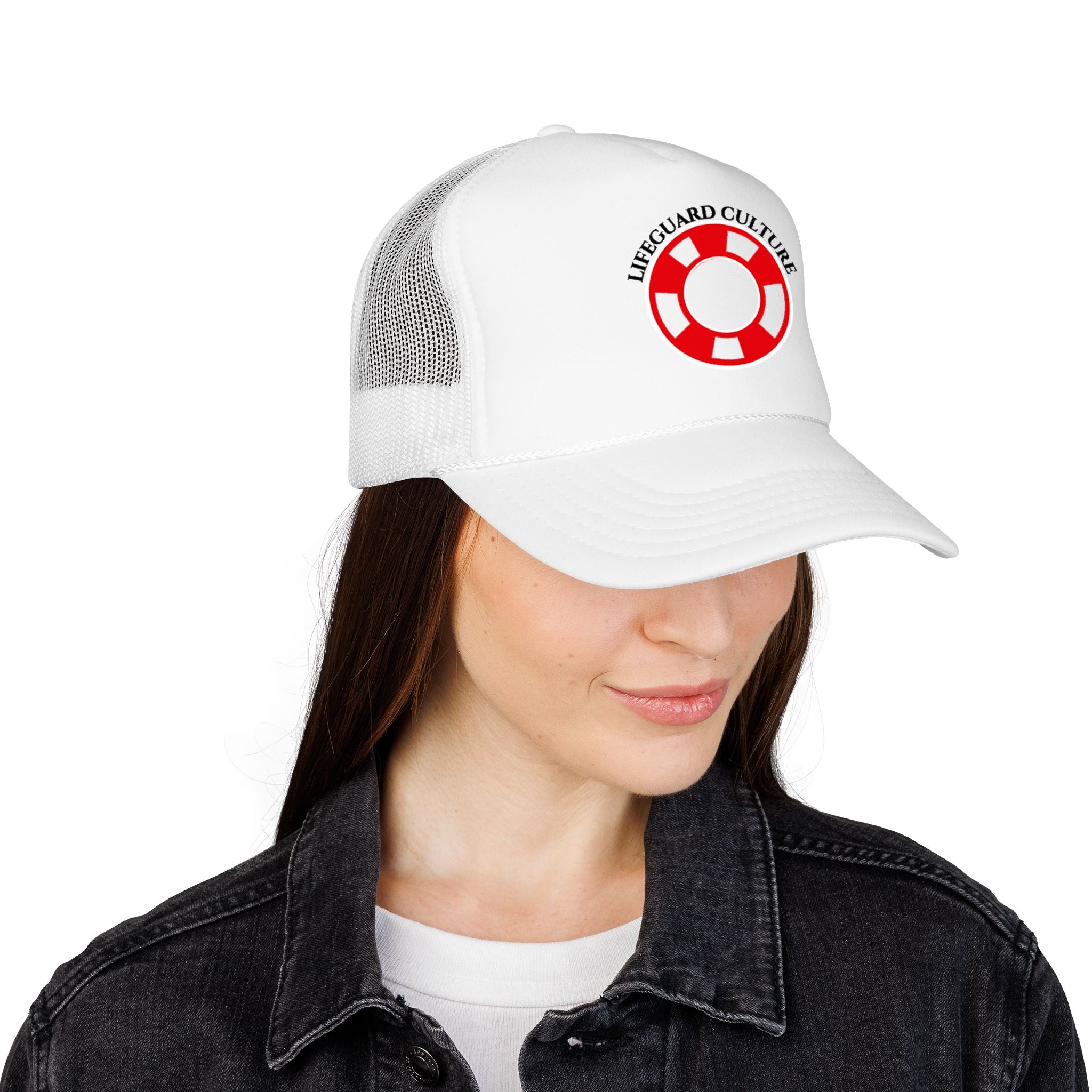 Lifeguard Culture Foam Trucker Hat – Mesh Cap