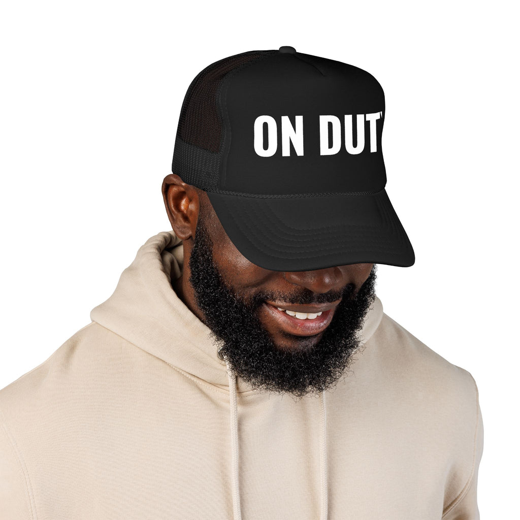 "On Duty" Lifeguard Culture Foam Trucker Hat – Mesh Cap