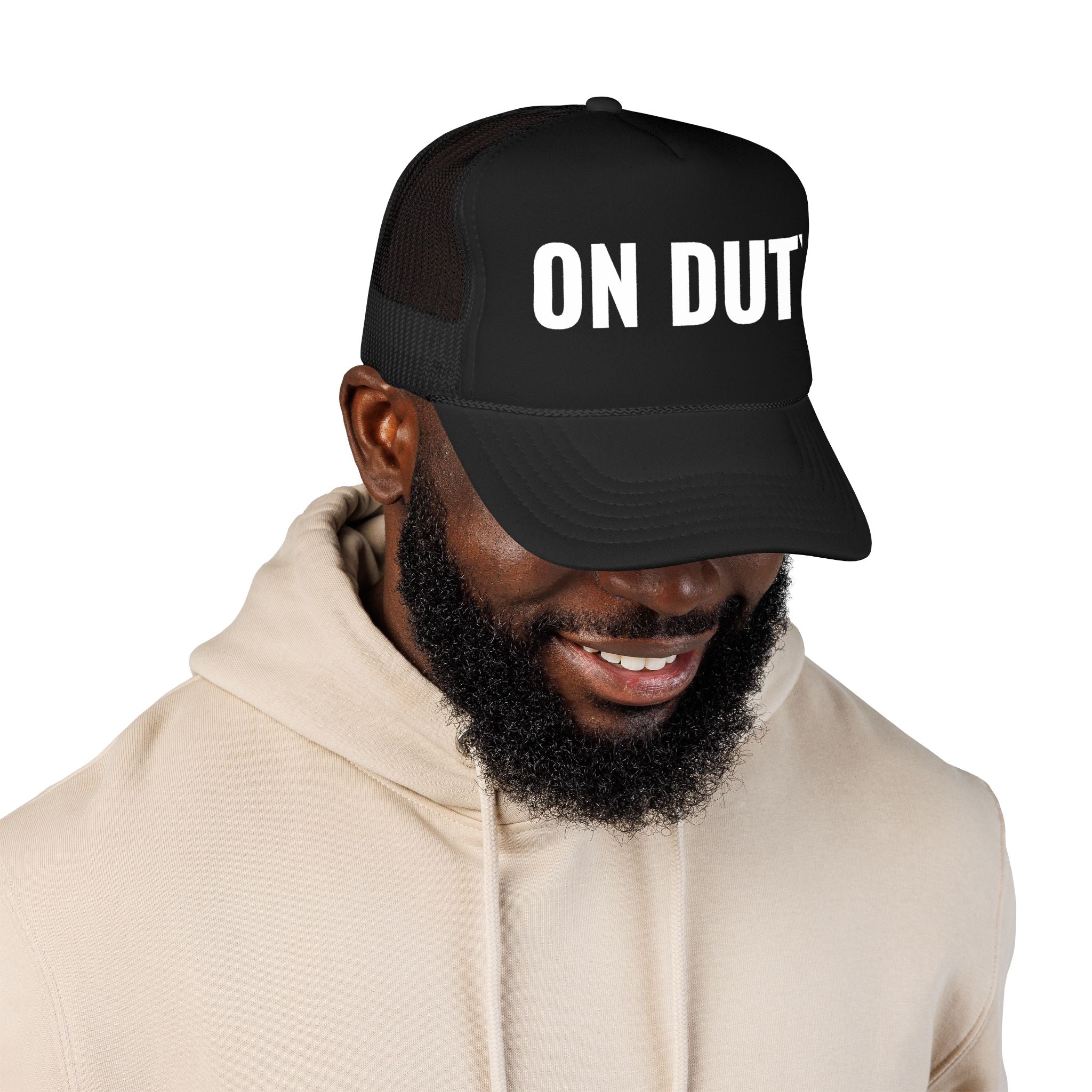 "On Duty" Lifeguard Culture Foam Trucker Hat – Mesh Cap