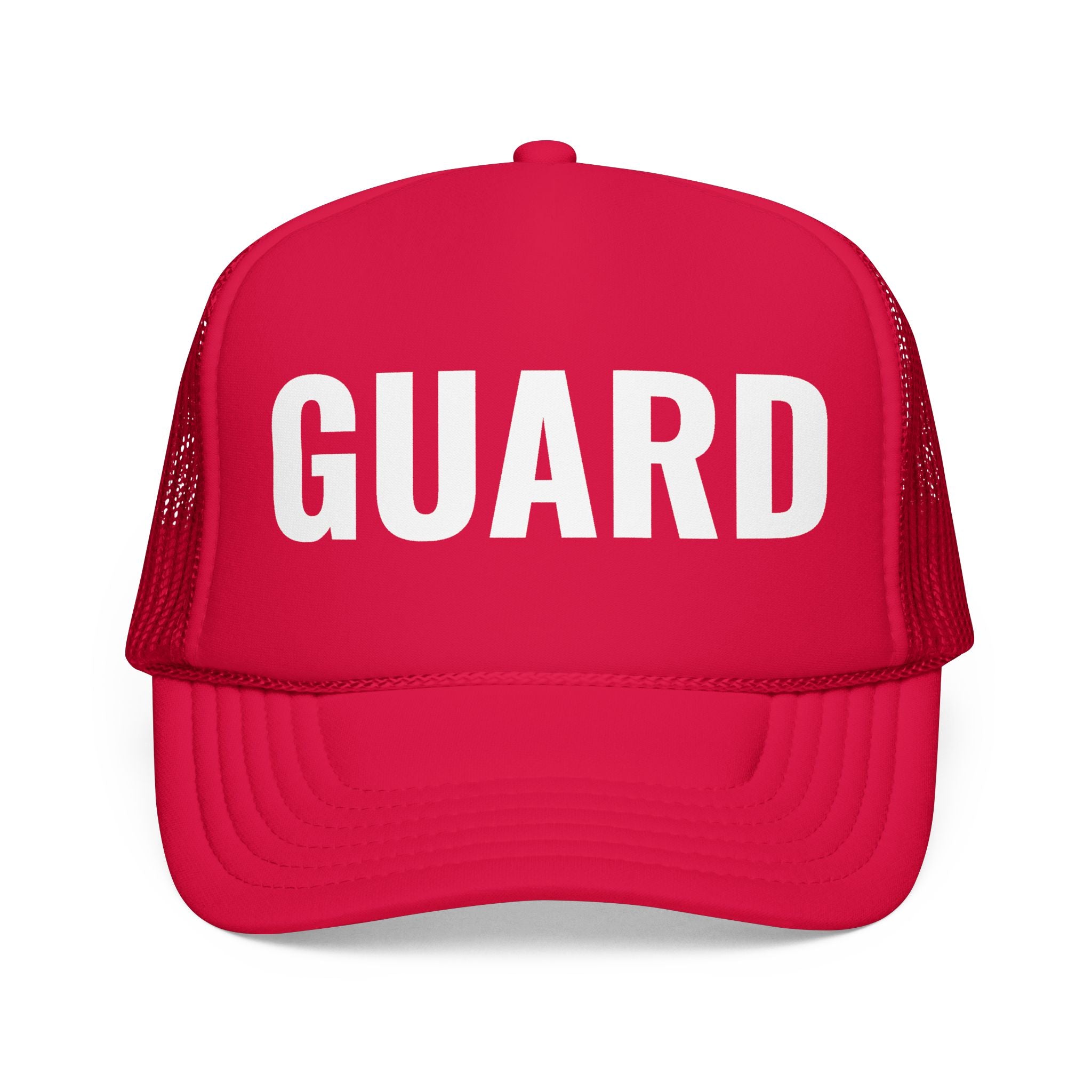 "Guard" Lifeguard Culture Foam Trucker Hat – Mesh Cap