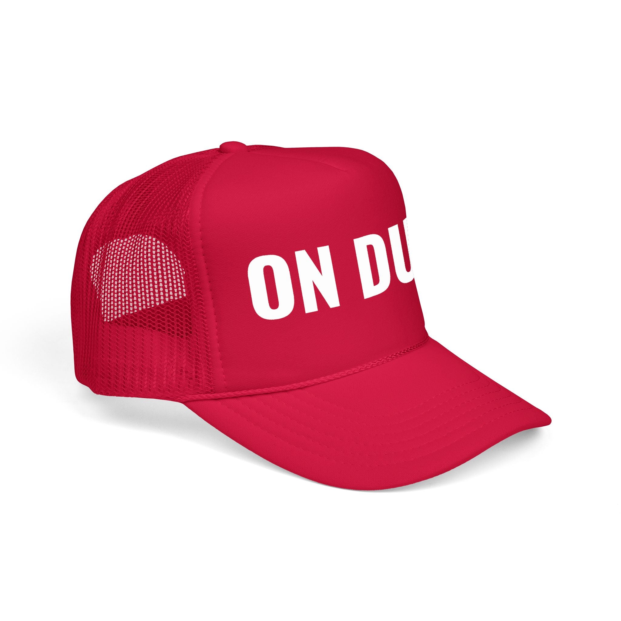 "On Duty" Lifeguard Culture Foam Trucker Hat – Mesh Cap
