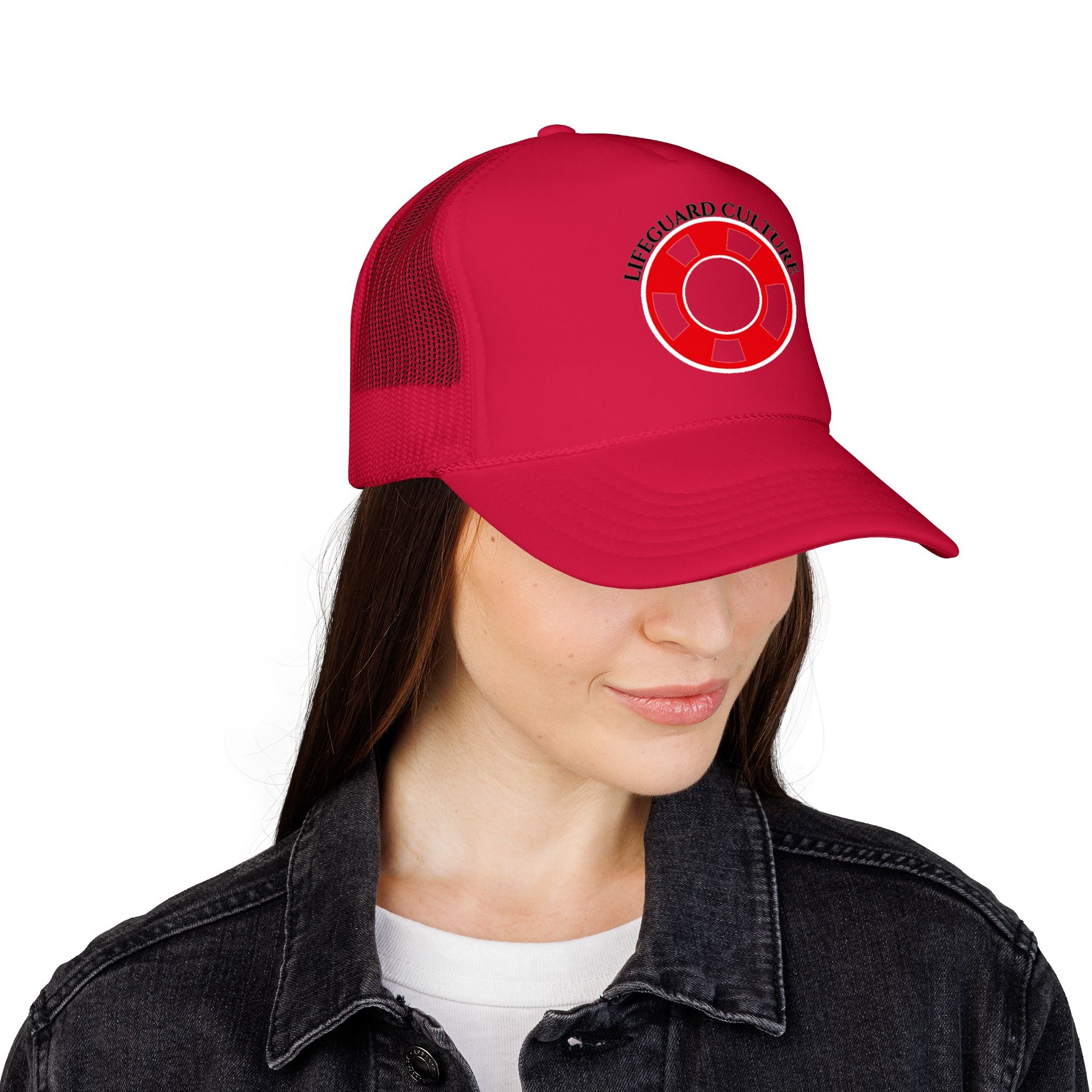 Lifeguard Culture Foam Trucker Hat – Mesh Cap
