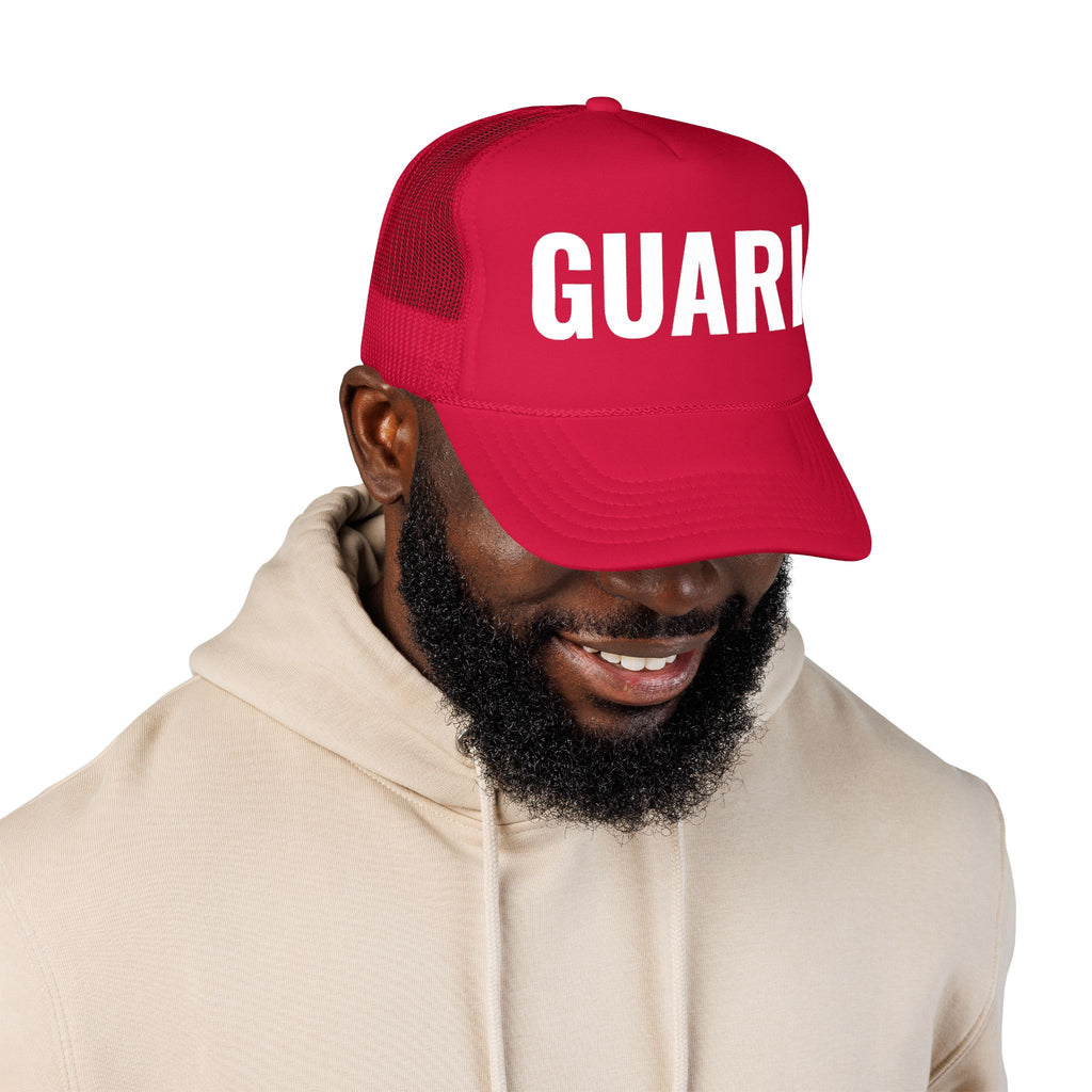 "Guard" Lifeguard Culture Foam Trucker Hat – Mesh Cap