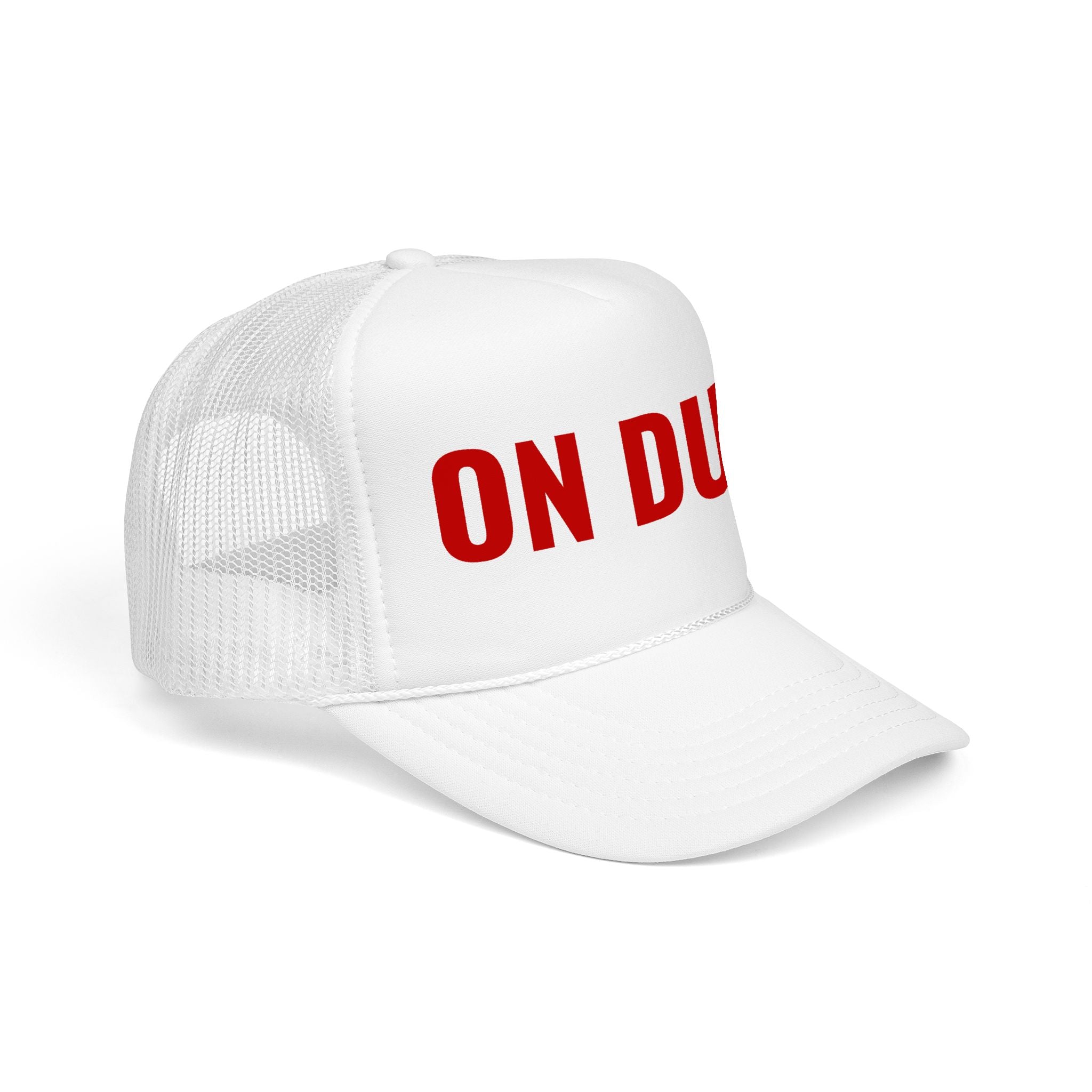 "On Duty" Lifeguard Culture Foam Trucker Hat – Mesh Cap