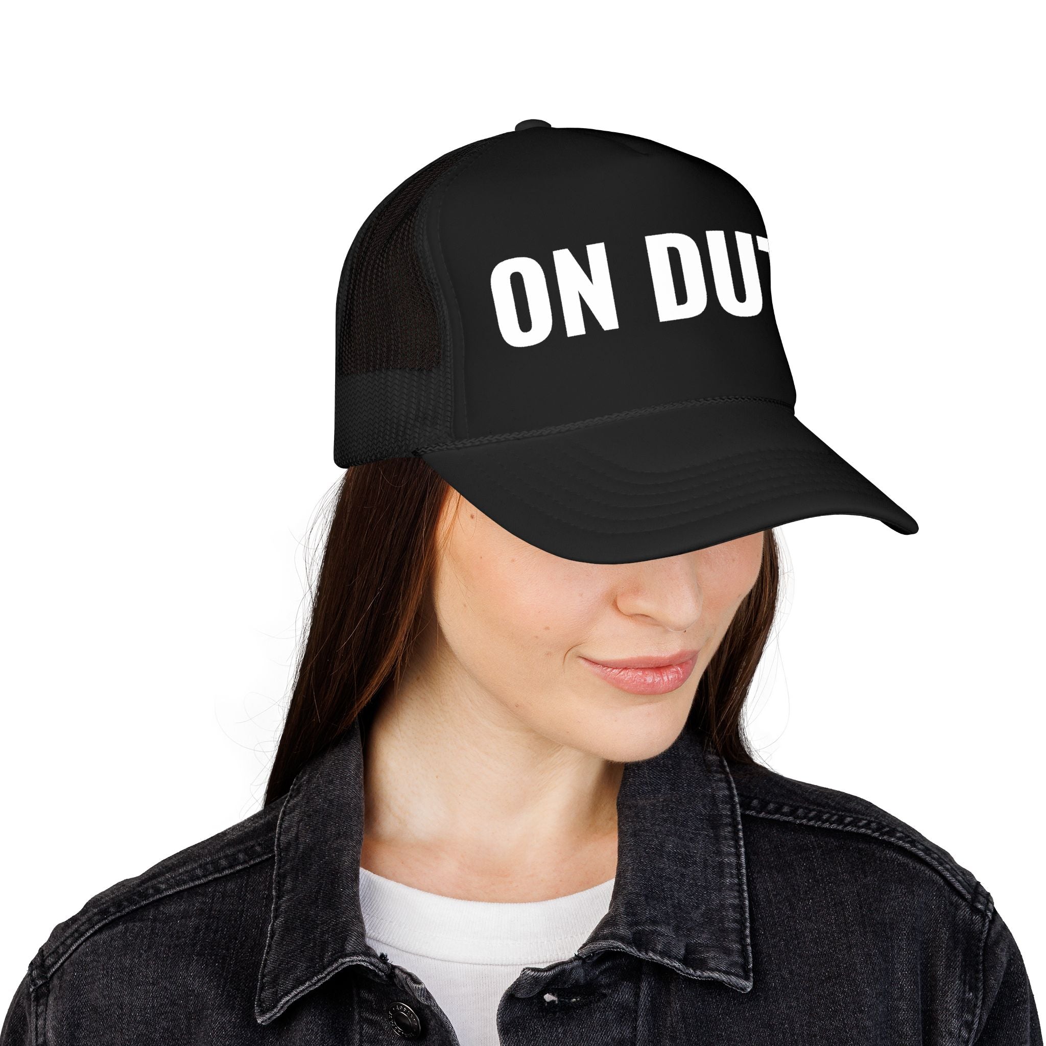 "On Duty" Lifeguard Culture Foam Trucker Hat – Mesh Cap