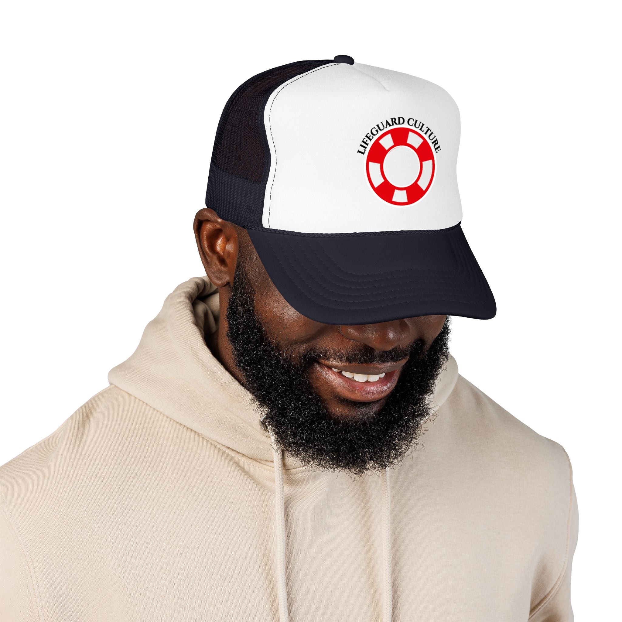 Lifeguard Culture Foam Trucker Hat – Mesh Cap