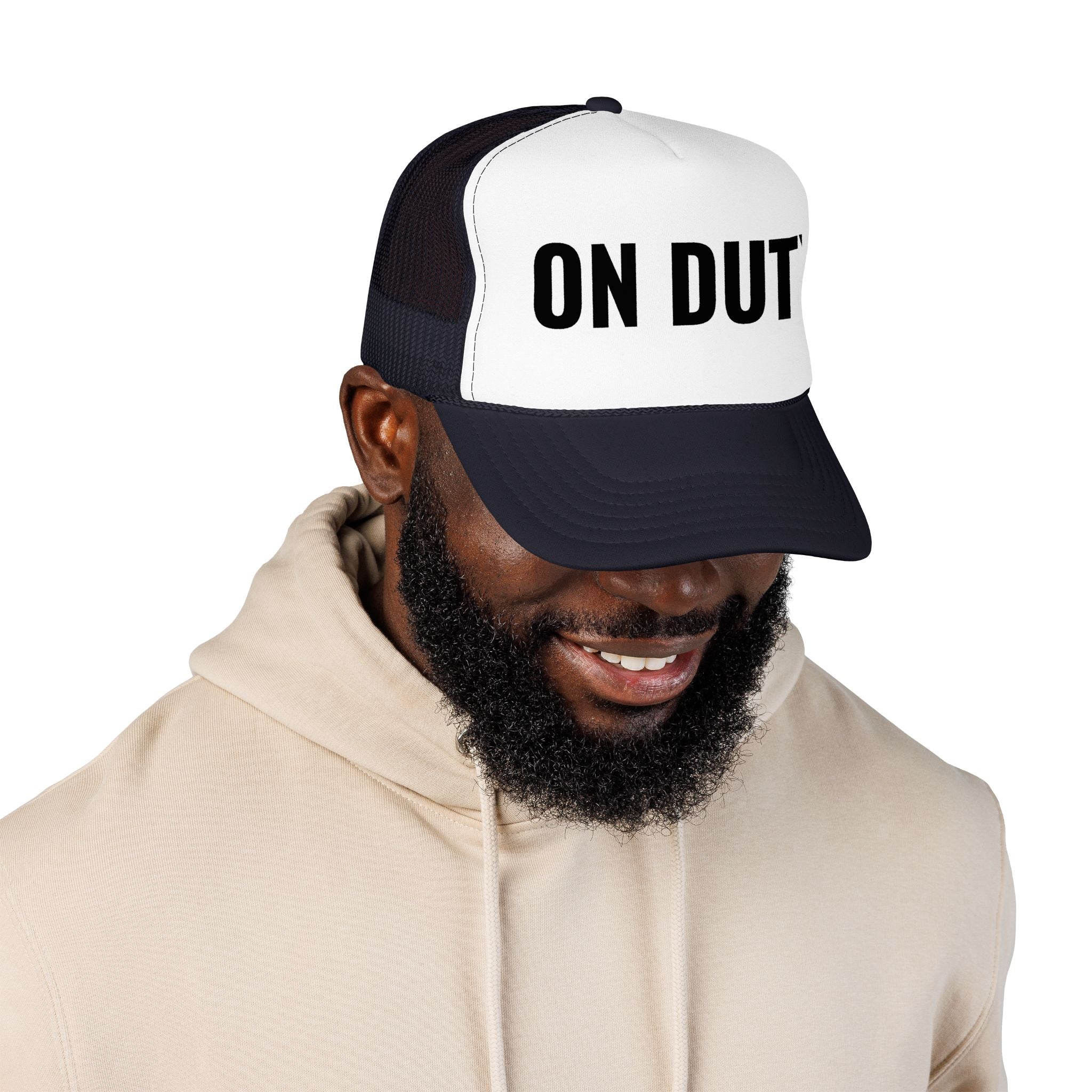 "On Duty" Lifeguard Culture Foam Trucker Hat – Mesh Cap