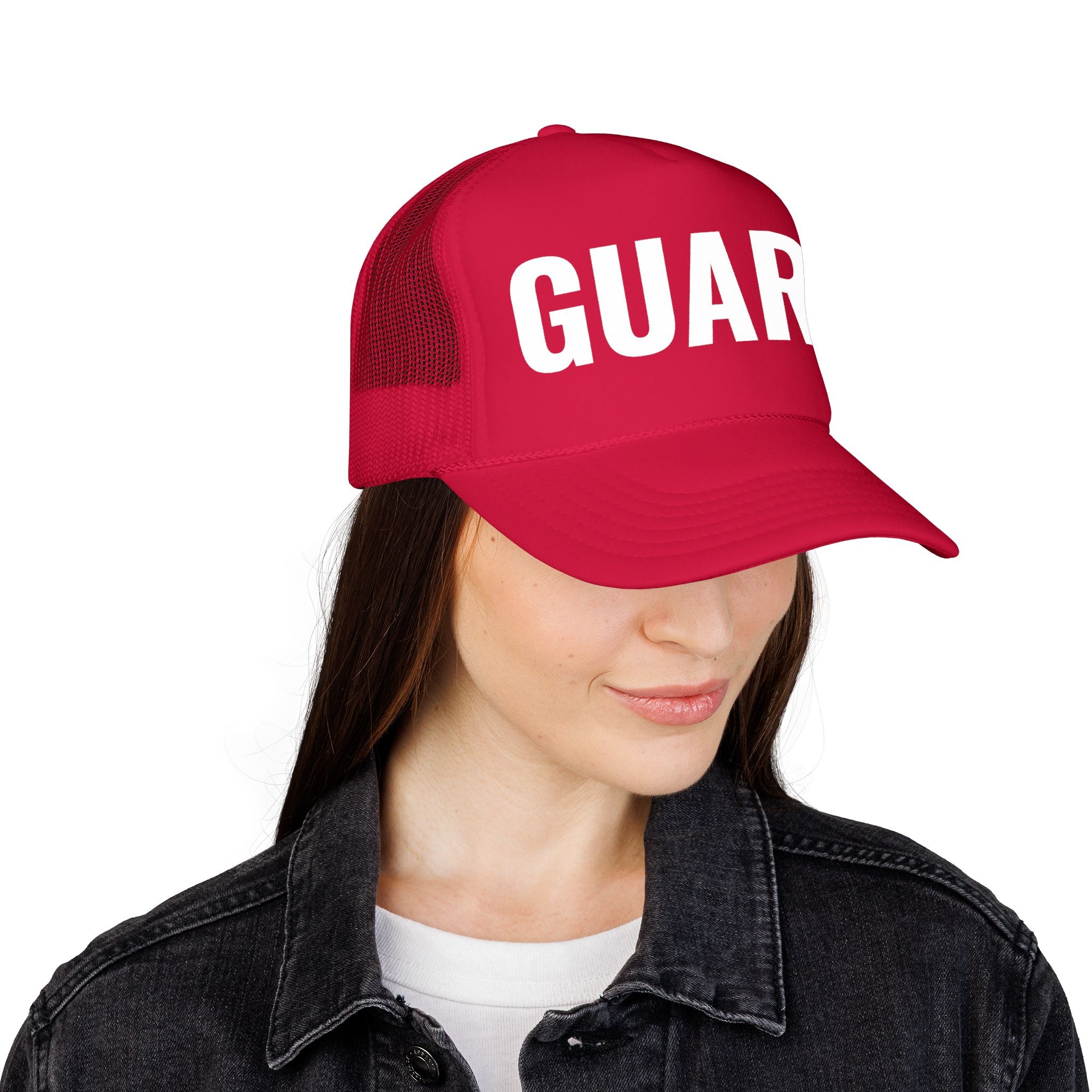 "Guard" Lifeguard Culture Foam Trucker Hat – Mesh Cap