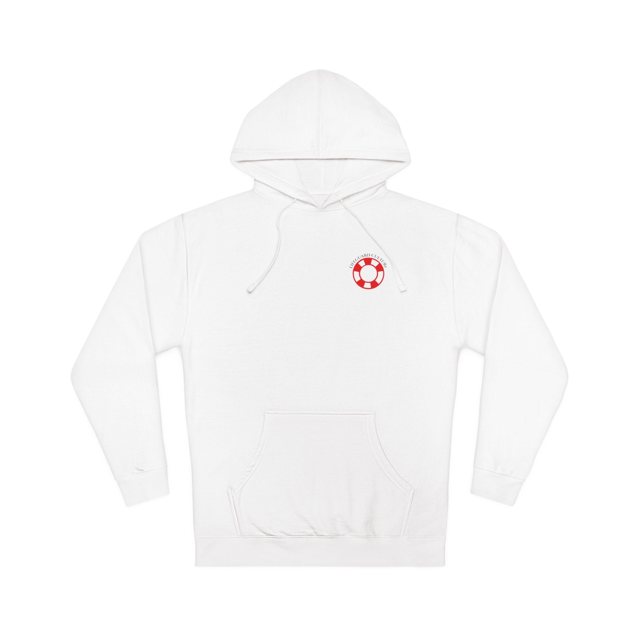 Lifeguard Hoodie - 'Protect The Water' Beach Rescue Sweatshirt
